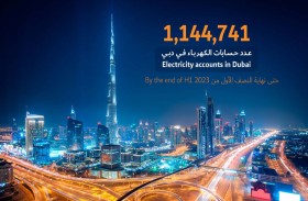 5.5 % ارتفاعا في عدد حسابات الكهرباء بدبي خلال 6 أشهر