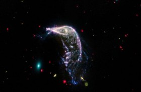 ناسا تنشر صوراً من تليسكوب ويب لاندماج مجرتين