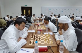 ثنائي نادي دبي يتصدر الفئة المفتوحة في بطولة الإمارات الفردية للشطرنج