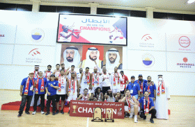 نادي الشارقة يهدي «الدوري العام لكرة السلة» إلى سلطان القاسمي