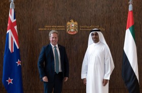 أحمد الصايغ يبحث مع وزير التجارة  في نيوزيلندا تعزيز التعاون المشترك