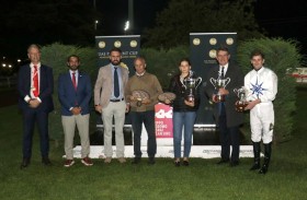 الجواد «سكا دي ليجل» يفوز بلقب كأس رئيس الدولة للخيول العربية في إيطاليا