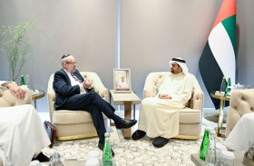 علي النعيمي يستقبل المبعوث الأمريكي الخاص لرصد ومكافحة معاداة السامية