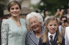 ملكة إسبانيا حزينة على رحيل جدتها