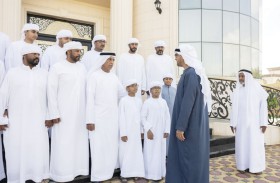 رئيس الدولة يقدم واجب العزاء في الشهيد محمد الشامسي