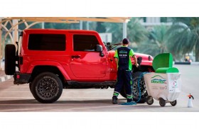 مواصلات الإمارات توفر 33 مليون لتر مياه من خلال الغسل الجاف للمركبات