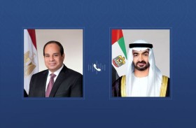 رئيس الدولة والرئيس المصري يؤكدان ضرورة الوقف الفوري للتصعيد وتغليب الحوار 