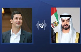 رئيس الدولة ورئيس باراغواي يؤكدان ضرورة التحرك الدولي تجاه السلام الشامل في الشرق الأوسط على أساس حل الدولتين