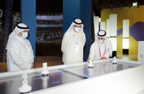 سلطان الجابر يزور أجنحة النمسا وأمريكا والكويت في إكسبو2020 دبي