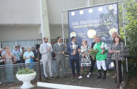 «جارف» يحلق بلقب كأس رئيس الدولة للخيول العربية في هولندا