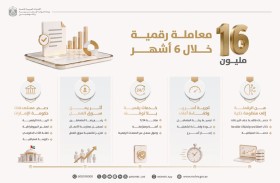 «الموارد البشرية والتوطين» تنجز 16 مليون معاملة رقمية خلال النصف الأول