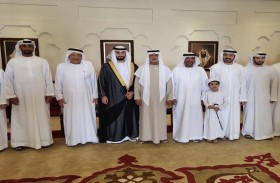 نهيان بن مبارك يحضر أفراح العوضي والنعيمي