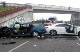 تصادم 16 سيارة في حادث مروّع بألمانيا
