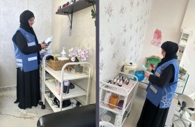 بلدية مدينة أبوظبي تحث صالونات الحلاقة ومراكز التجميل على الالتزام بالاشتراطات الصحية حفاظاً على سلامة المجتمع