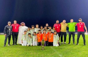 فريق نادي دبا الحصن يتألق ويحقق المركز الثالث في مهرجان كرة القدم لفئة 11 سنة