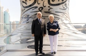 رئيس مالطا يزور متحف المستقبل 