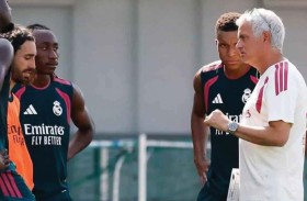 أهداف وتمريرات.. مبابي يبهر مورينيو في تدريب ريال مدريد
