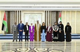 صقر غباش يستقبل مساعد رئيس مجلس الأعيان بالمملكة الأردنية الهاشمية