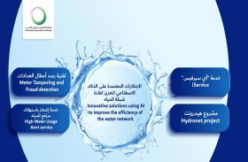 كهرباء ومياه دبي تطور حلولا مبتكرة بالاعتماد على الذكاء الاصطناعي لتحسين كفاءة شبكة المياه