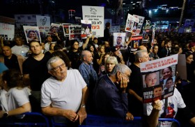 100 ألف إسرائيلي يتظاهرون في تل أبيب للإفراج عن الرهائن