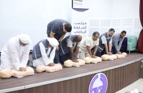 نادي الذيد يواصل برنامج إعداد المتطوع الرياضي 