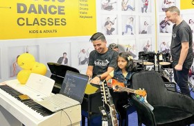 مركز ميلوديكا للموسيقى يشارك في معرض المدرسة والحضانة في أبوظبي