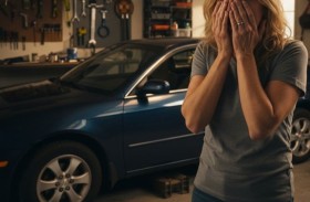 أمّ تدهس رضيعتها دون أن تنتبه