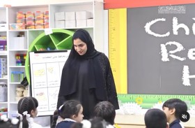 «الشارقة للتطوع» تقدم ورشة توعوية لـ145 طفلاً في روضة القراين