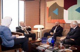 عبدالله آل حامد يعقد لقاءات ثنائية في نيويورك مع قادة المؤسسات والقيادات الإعلامية استعداداً لقمة بريدج 