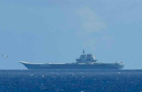 تايبيه تعلن عبور حاملة طائرات صينية في مضيق تايوان 