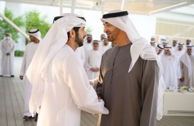 رئيس الدولة يستقبل ولي عهد دبي 