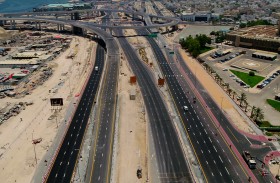 طرق دبي تفتتح خمسة جسور مؤدية لجزر ديرة بطول 2571 مترا