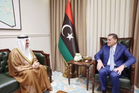 سفير الإمارات يلتقي رئيس حكومة الوحدة الوطنية في ليبيا