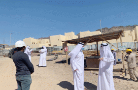 مدير عام إسلامية دبي يتفقد المساجد الجديدة في منطقة حتا