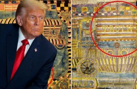 رسومات عمرها 100 عام تذكر اسم ترامب تثير نظرية السفر عبر الزمن