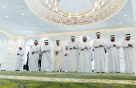 حاكم الشارقة يفتتح مسجد البردي في مدينة الذيد