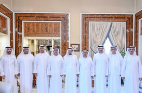 حاكم عجمان يستقبل مدراء عموم الجمارك في الدولة