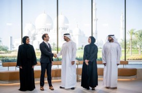 ذياب بن محمد يشهد محاضرة «رؤية أشمل لواقع الزراعة المستدامة» التي نظمها مجلس محمد بن زايد