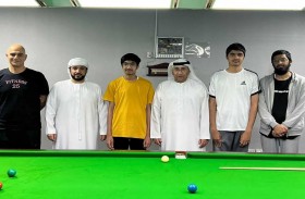 خالد الحمادي: منتخب السنوكر للناشئين يخوض بطولة العالم ضمن خطة إعداد الجيل الجديد