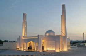 «إسلامية الشارقة» تفتتح مسجد «الدعاء» بالفلج