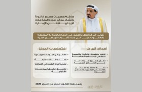 حاكم عجمان يصدر قانوناً بإنشاء مركز فض المنازعات الإيجارية في الإمارة