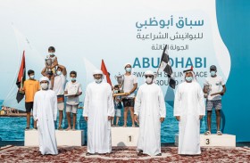 «عاصفة الحزم» يتوج بلقب سباق أبوظبي للبوانيش الشراعية