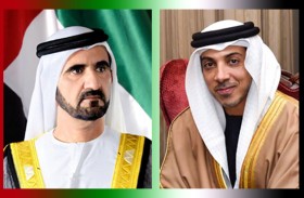 محمد بن راشد ومنصور بن زايد : زايد الخير رسخ مكانة الإمارات رائدة في العمل الإنساني  وصانعة أمل وحياة