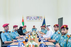 اللواء الشامسي يترأس الاجتماع الـ 10 للجنة القيادة العليا الدائمة بشرطة الشارقة