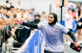 شهد بودبس تمثل الإمارات في منافسات الكروس فيت بالألعاب العالمية 