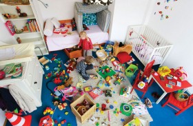 نصائح للتخلص من الكراكيب في غرفة الطفل