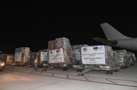 وصول الدفعة الثانية من مولدات الكهرباء المنزلية ضمن المساعدات الإماراتية لأوكرانيا 