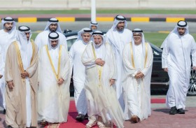 حاكم الشارقة يشهد انطلاق فعاليات الدورة الـ 26 من ملتقى الشارقة الدولي للراوي