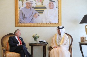 حاكم رأس الخيمة يستقبل وزير خارجية كوستاريكا 