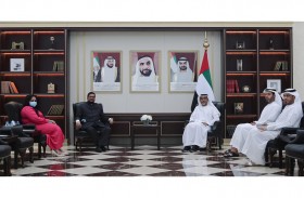 أبوظبي للتنمية يبحث مع سفير موريشيوس تعزيز التعاون 